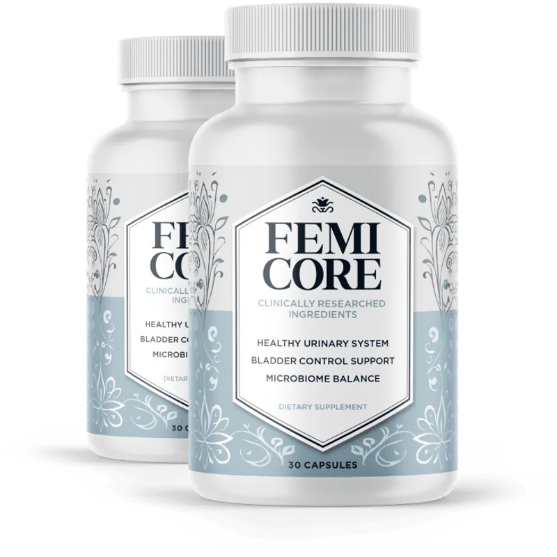 FemiCore Natural Men's Wellness Formula — 2 Bottle / 60 Day Pack
