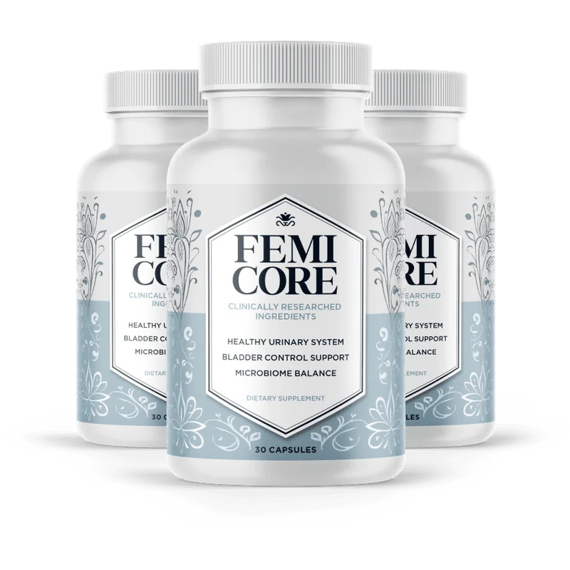 FemiCore Natural Men's Wellness Formula — 3 Bottle / 90 Day Pack